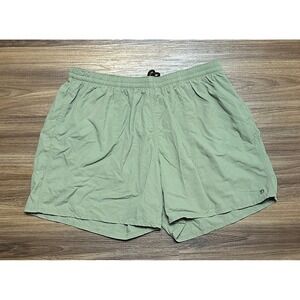 Duck Camp Mens 5" Lined Scout Shorts Outdoor Hunting Green/Camo Sz L